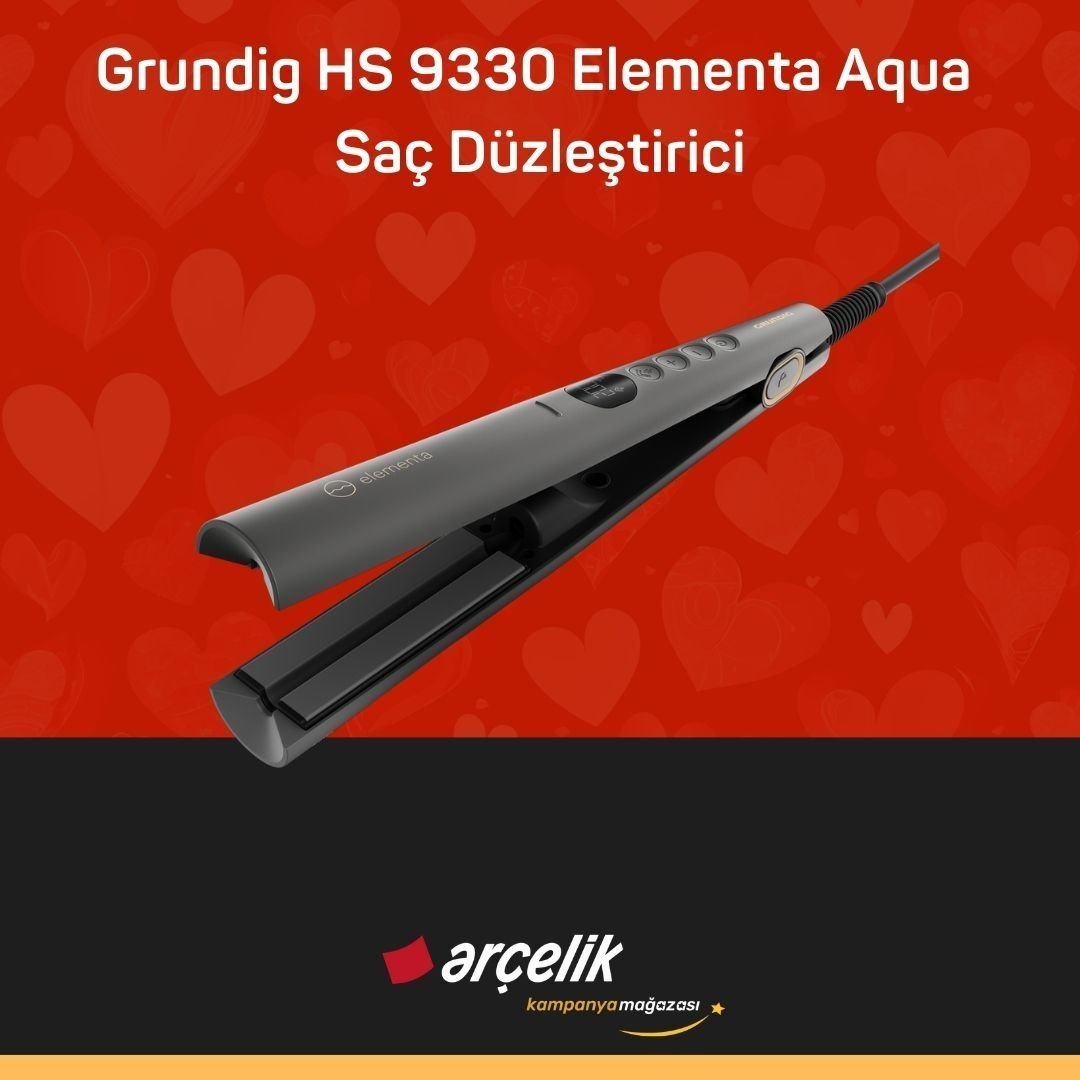 GRUNDIG Elementa Aqua Saç Düzleştirici