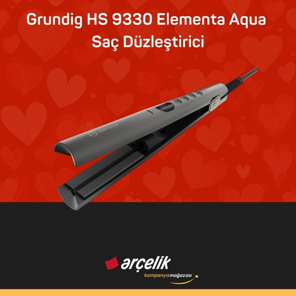 GRUNDIG Elementa Aqua Saç Düzleştirici