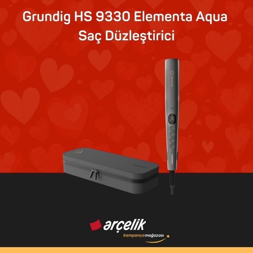 GRUNDIG Elementa Aqua Saç Düzleştirici