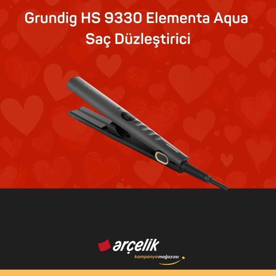 GRUNDIG Elementa Aqua Saç Düzleştirici