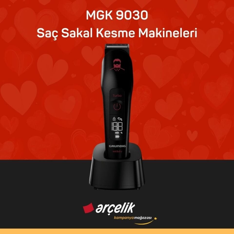 GRUNDIG MGK 9030 Saç Sakal Kesme Makineleri