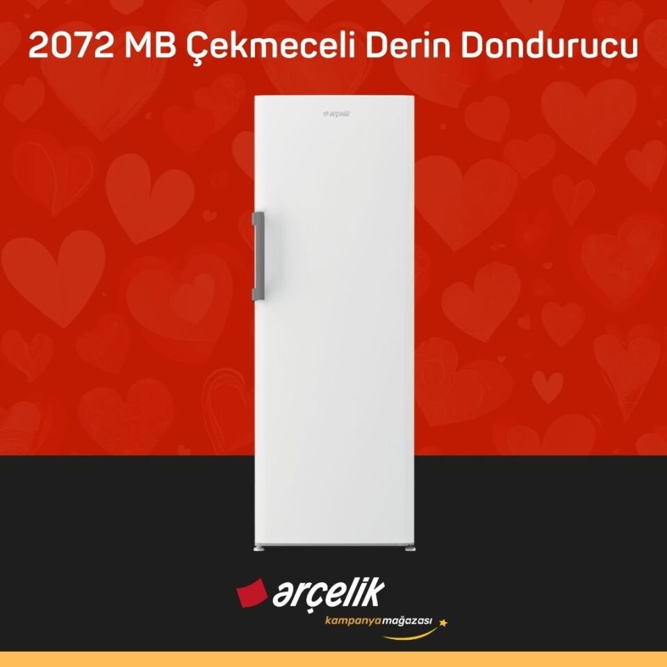 ARÇELİK 2072 MB 7 Bölmeli Derin Dondurucu
