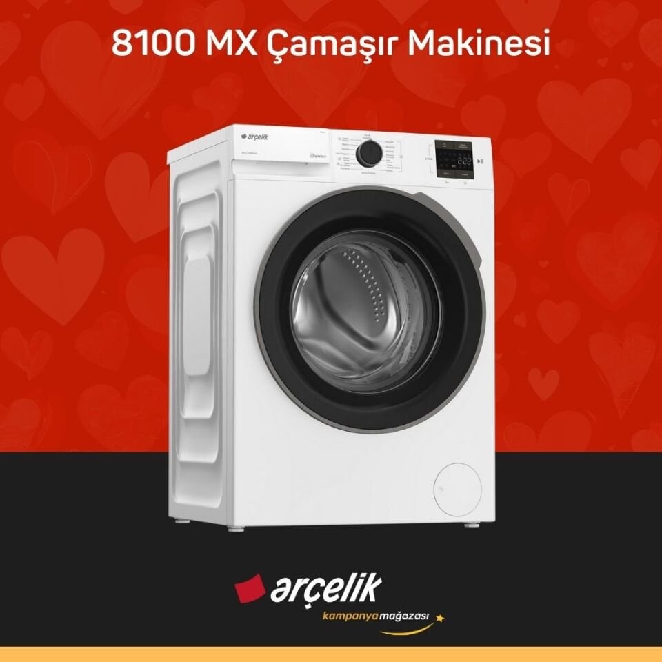ARÇELİK 8100 MX Çamaşır Makinesi