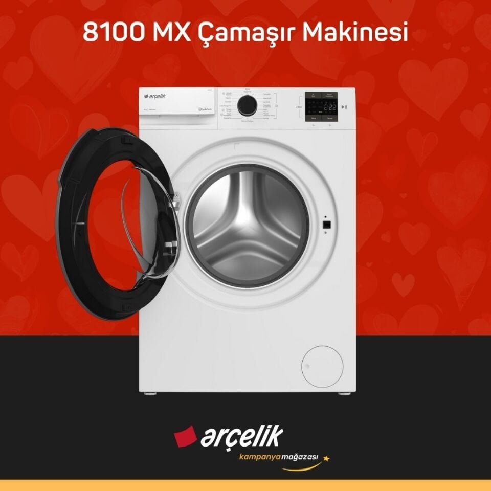 ARÇELİK 8100 MX Çamaşır Makinesi
