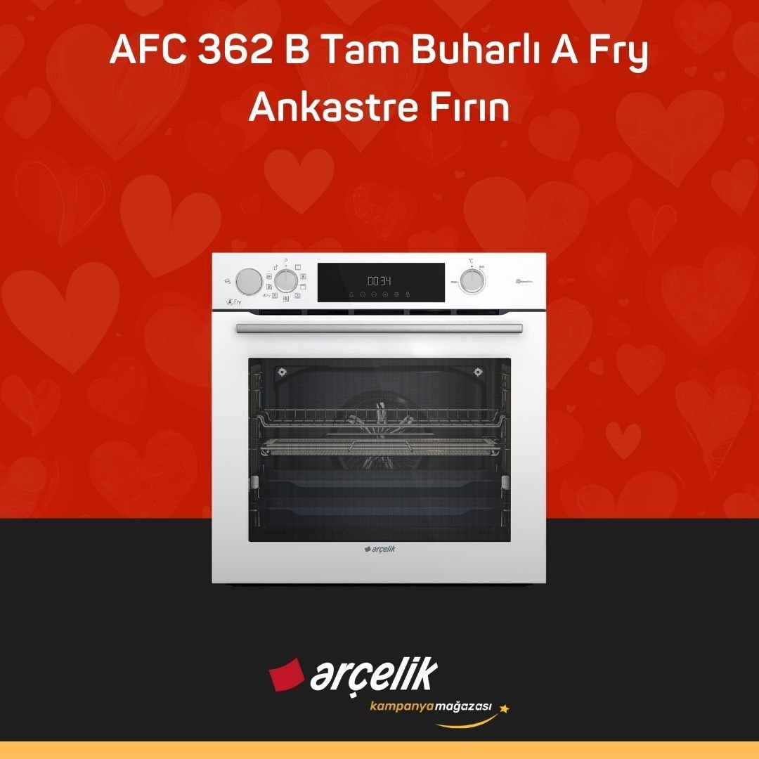 ARÇELİK AFC 362 B AFry Buhar Destekli Fırın