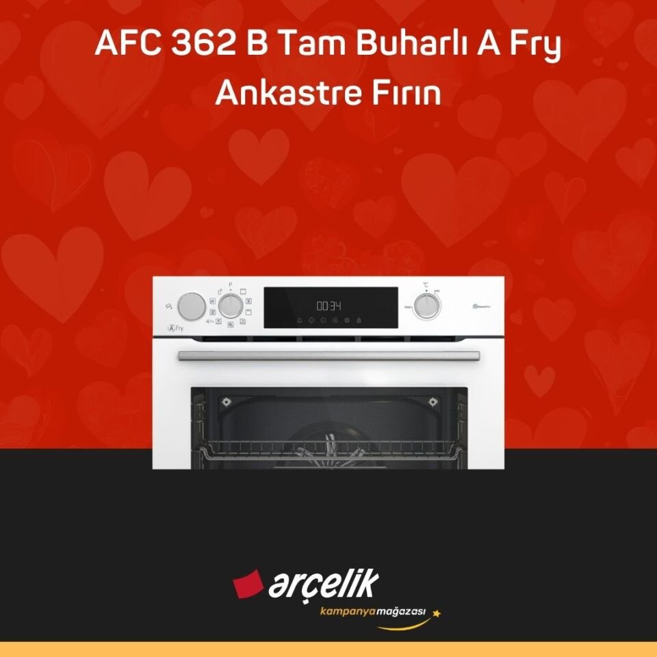 ARÇELİK AFC 362 B AFry Buhar Destekli Fırın