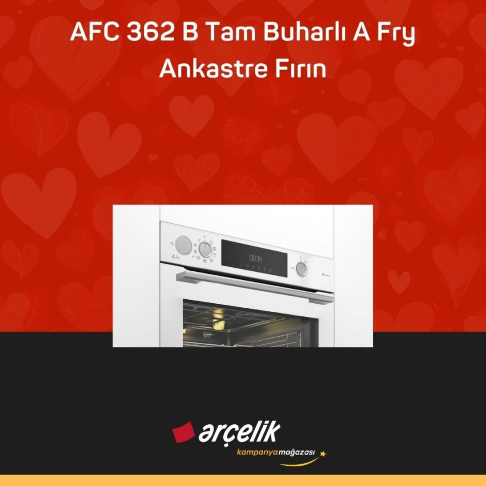 ARÇELİK AFC 362 B AFry Buhar Destekli Fırın