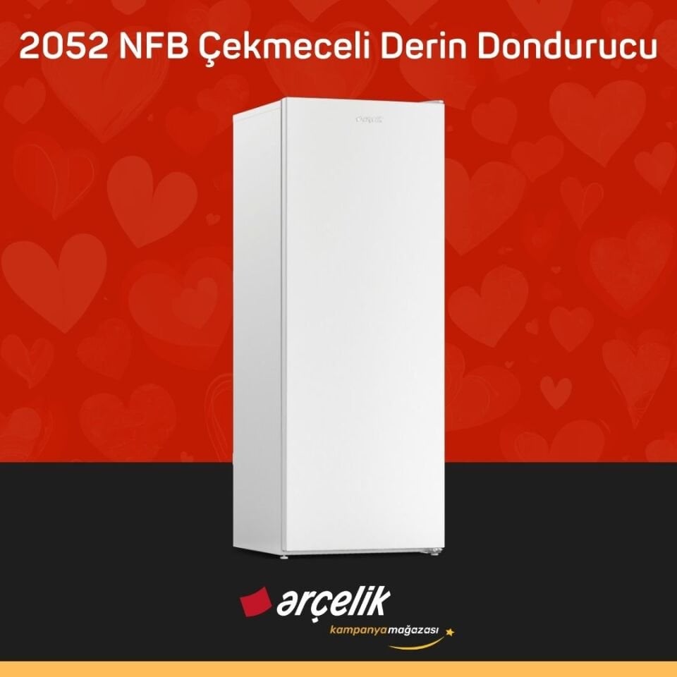 ARÇELİK 2052 NFB Çekmeceli Derin Dondurucu