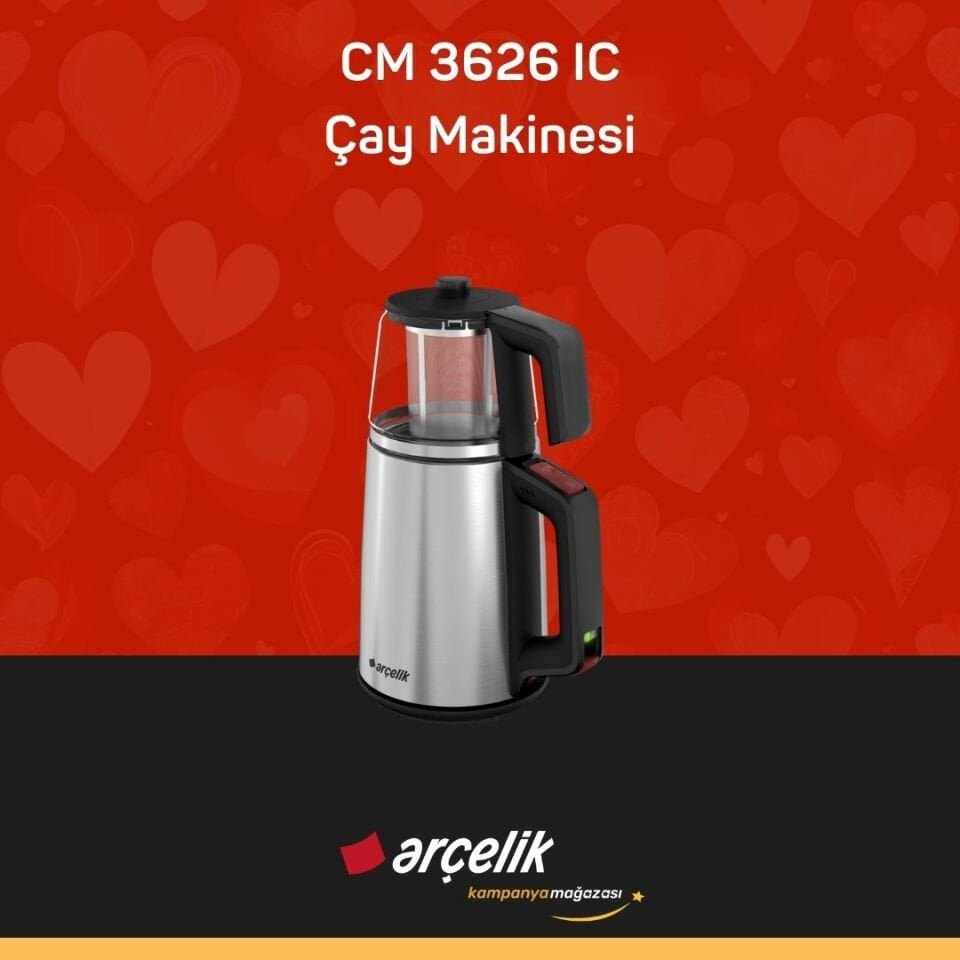 ARÇELİK CM 3626 IC Çay Makinesi