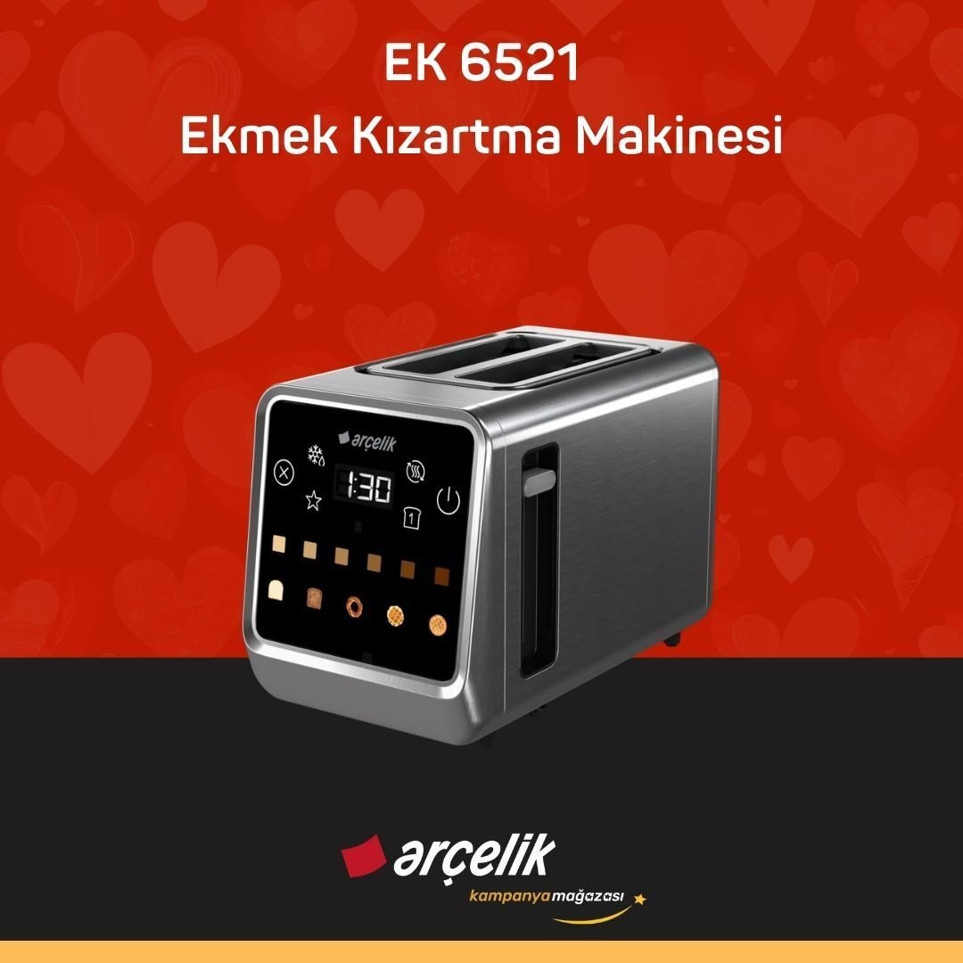 ARÇELİK EK 6521 Ekmek Kızartma Makinesi