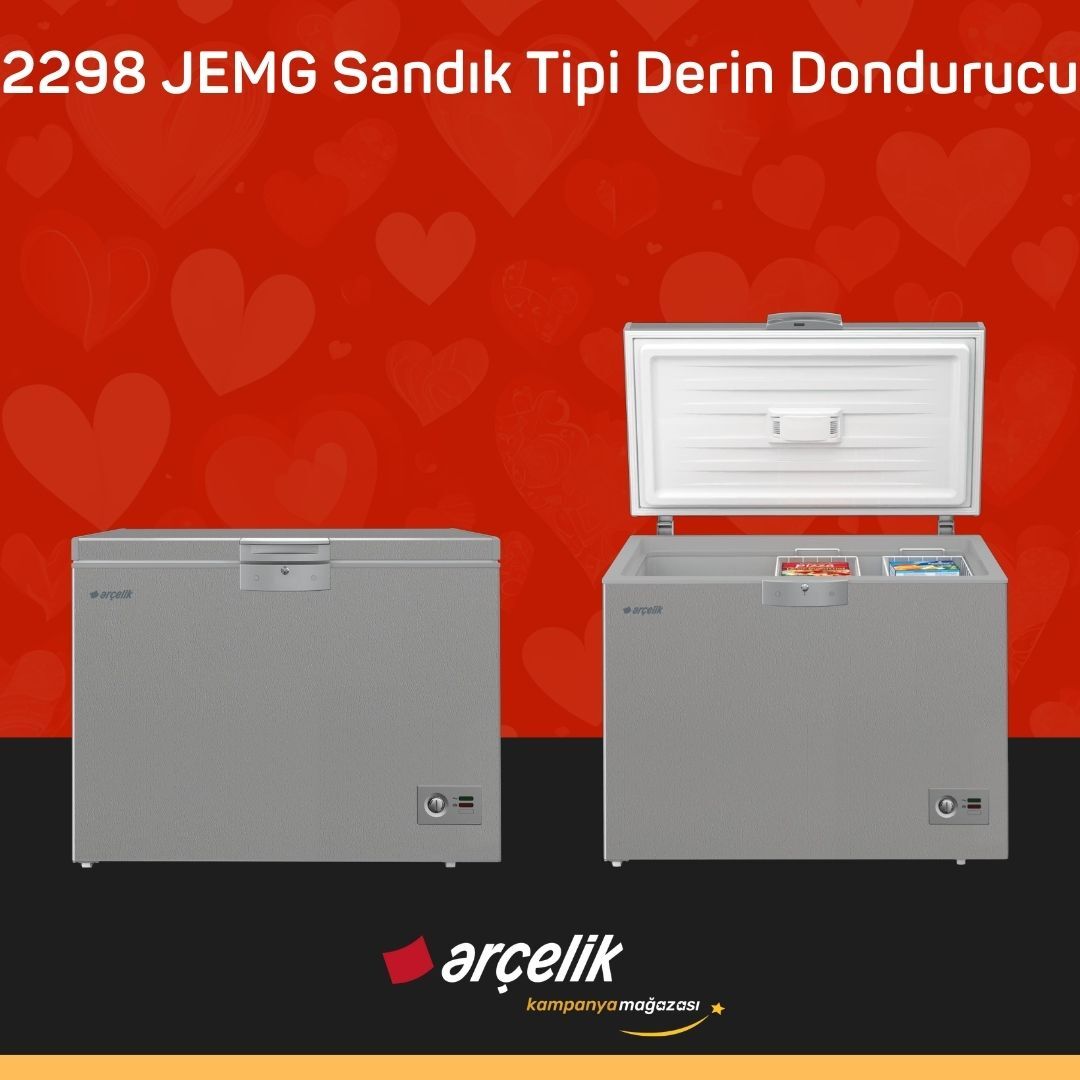ARÇELİK 2298 JEMG Sandık Tipi Derin Dondurucu