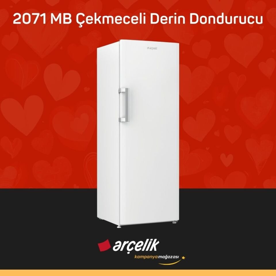 ARÇELİK 2071 MB Çekmeceli Derin Dondurucu