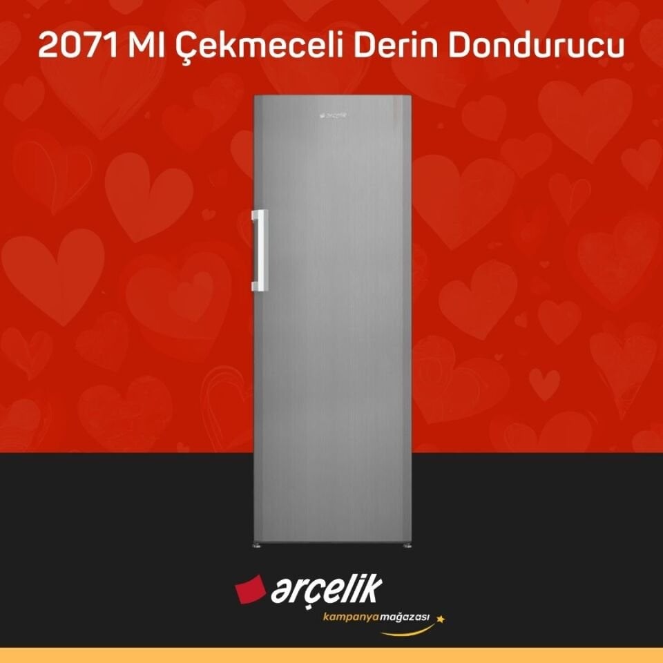 ARÇELİK 2071 MI Çekmeceli Derin Dondurucu