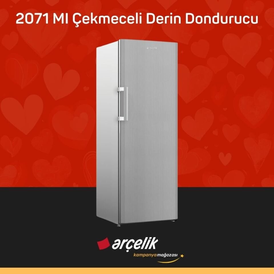 ARÇELİK 2071 MI Çekmeceli Derin Dondurucu