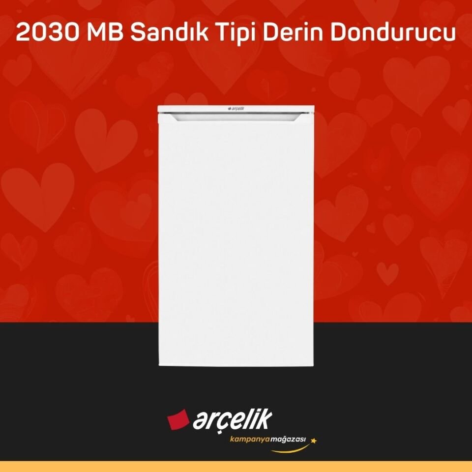 ARÇELİK 2030 MB 3 Bölmeli Derin Dondurucu