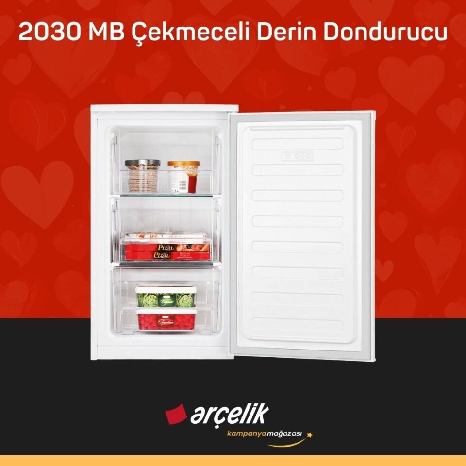 ARÇELİK 2030 MB Çekmeceli Derin Dondurucu