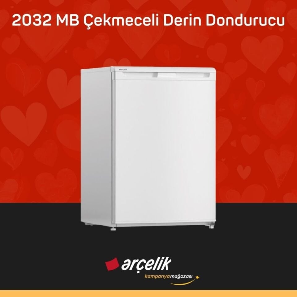 ARÇELİK 2032 MB Çekmeceli Derin Dondurucu