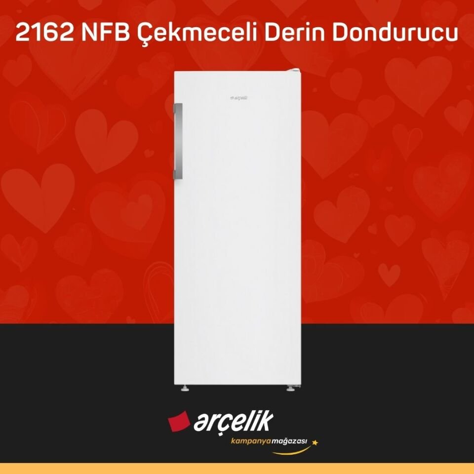 ARÇELİK 2162 NFB Çekmeceli Derin Dondurucu