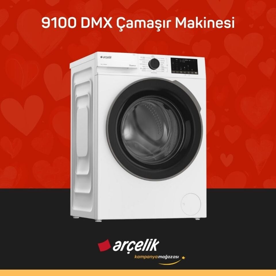 ARÇELİK 9100 DMX Çamaşır Makinesi