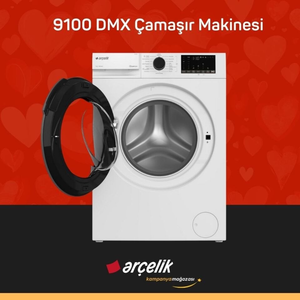 ARÇELİK 9100 DMX Çamaşır Makinesi