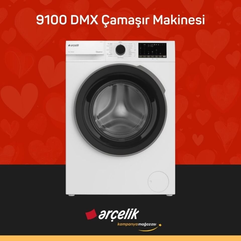 ARÇELİK 9100 DMX Çamaşır Makinesi