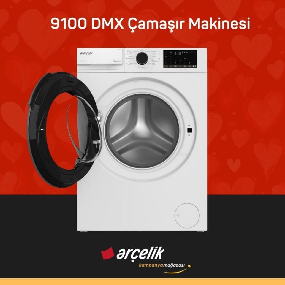 ARÇELİK 9100 DMX Çamaşır Makinesi