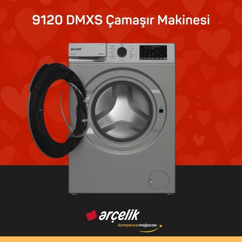 ARÇELİK 9120 DMXS Çamaşır Makinesi