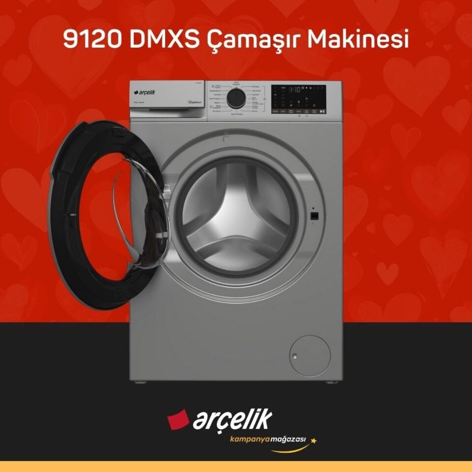 ARÇELİK 9120 DMXS Çamaşır Makinesi