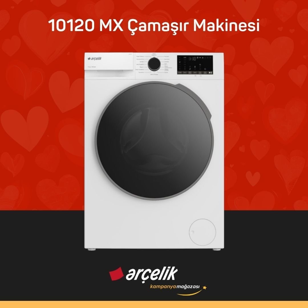 ARÇELİK 10120 MX 10 Kg Çamaşır Makinesi