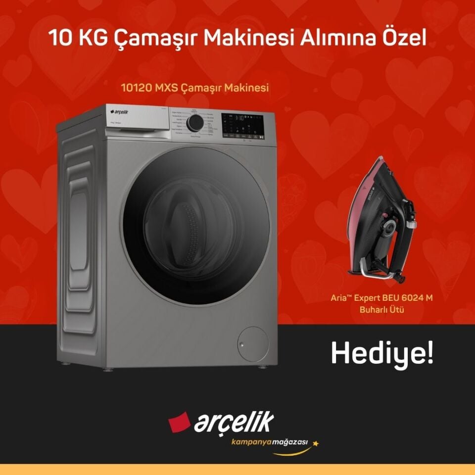 ARÇELİK 10120 MXS Çamaşır Makinesi