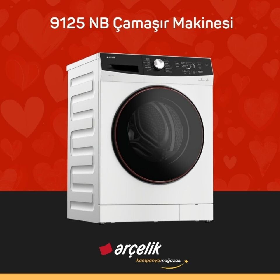 ARÇELİK 9125 NB Çamaşır Makinesi