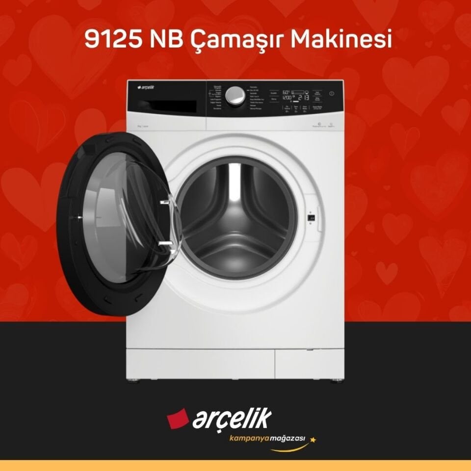 ARÇELİK 9125 NB Çamaşır Makinesi