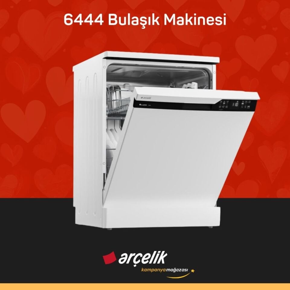 ARÇELİK 6444 Bulaşık Makinesi