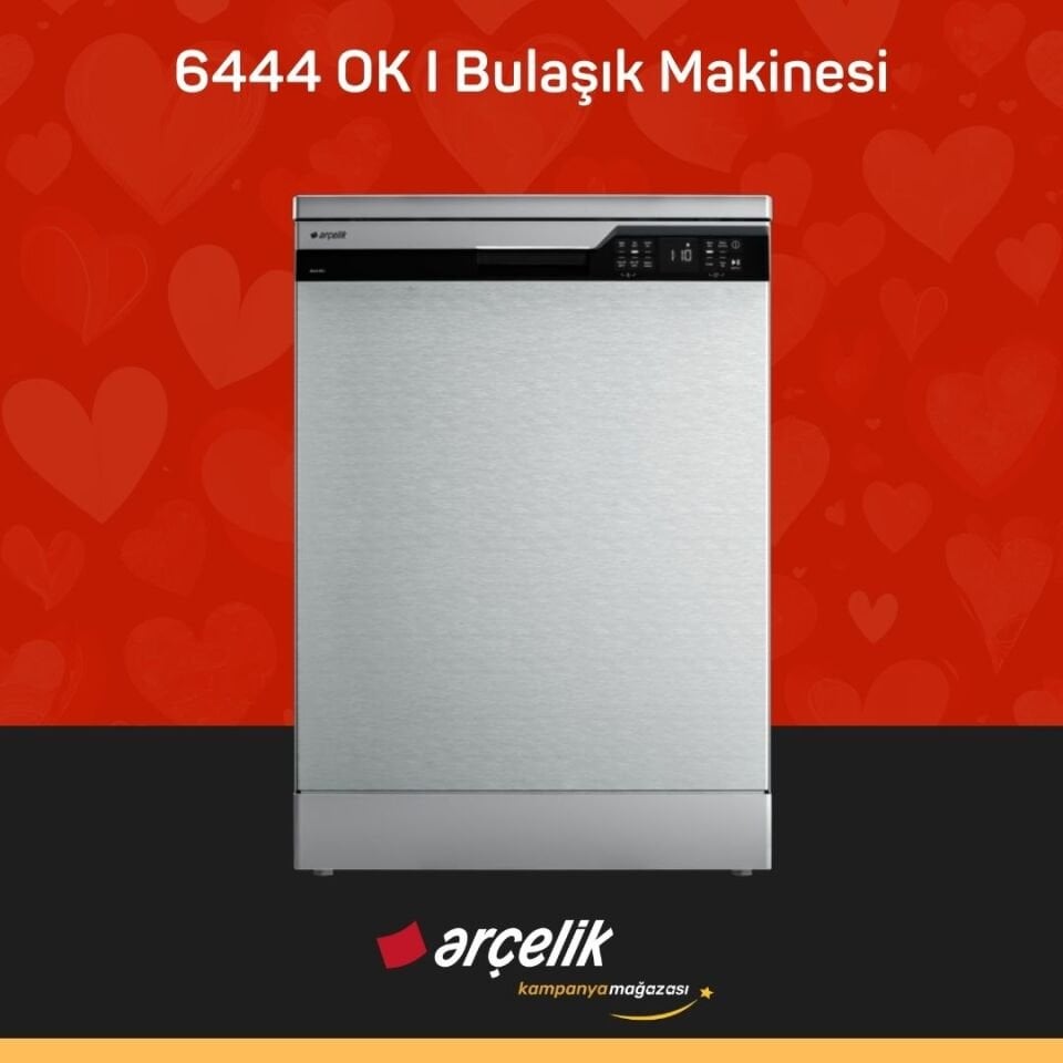 ARÇELİK 6444 OK I Bulaşık Makinesi