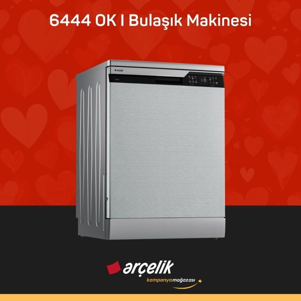 ARÇELİK 6444 OK I Bulaşık Makinesi