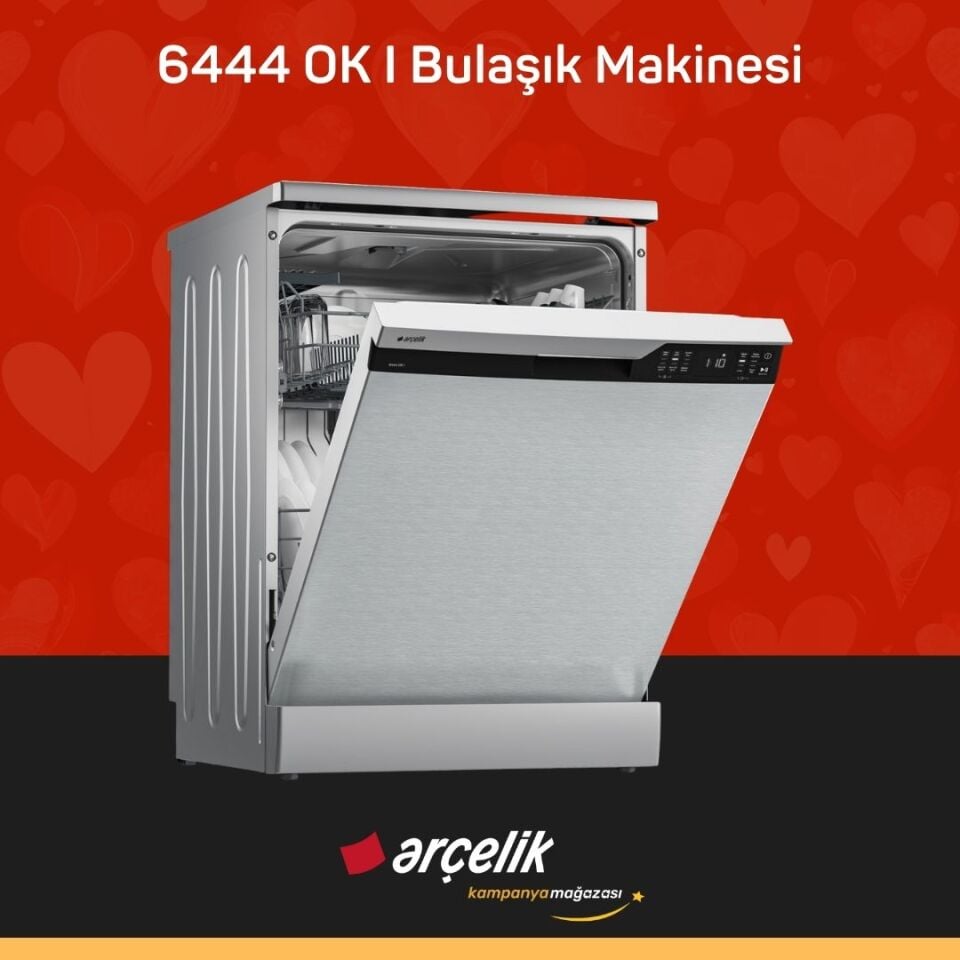 ARÇELİK 6444 OK I Bulaşık Makinesi