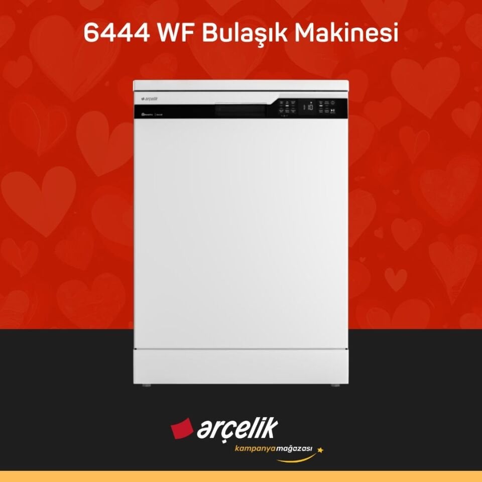 ARÇELİK 6444 WF Bulaşık Makinesi