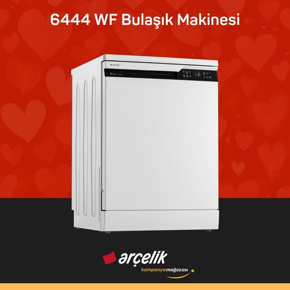 ARÇELİK 6444 WF Bulaşık Makinesi