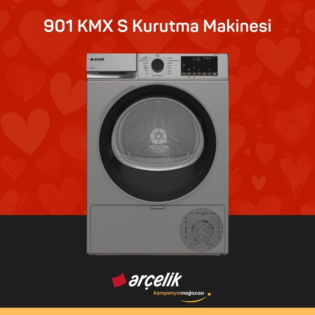 ARÇELİK 901 KMX S Kurutma Makinesi