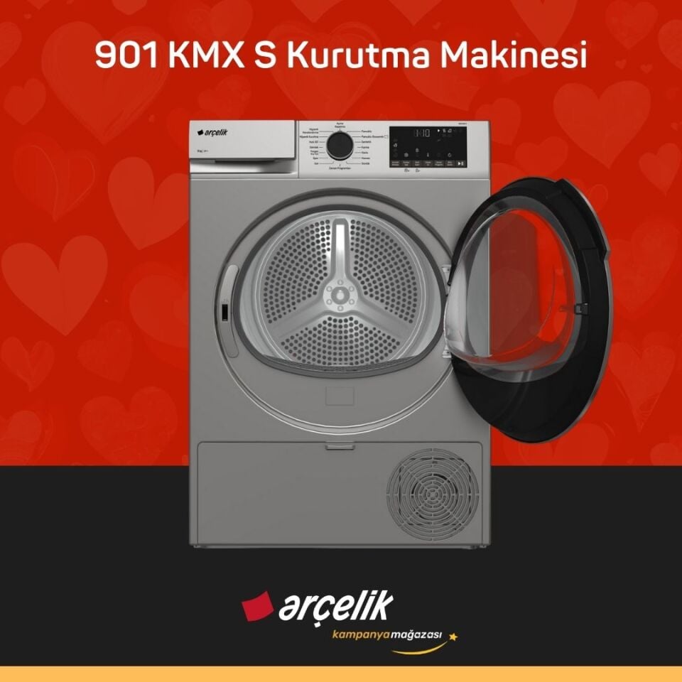 ARÇELİK 901 KMX S Kurutma Makinesi