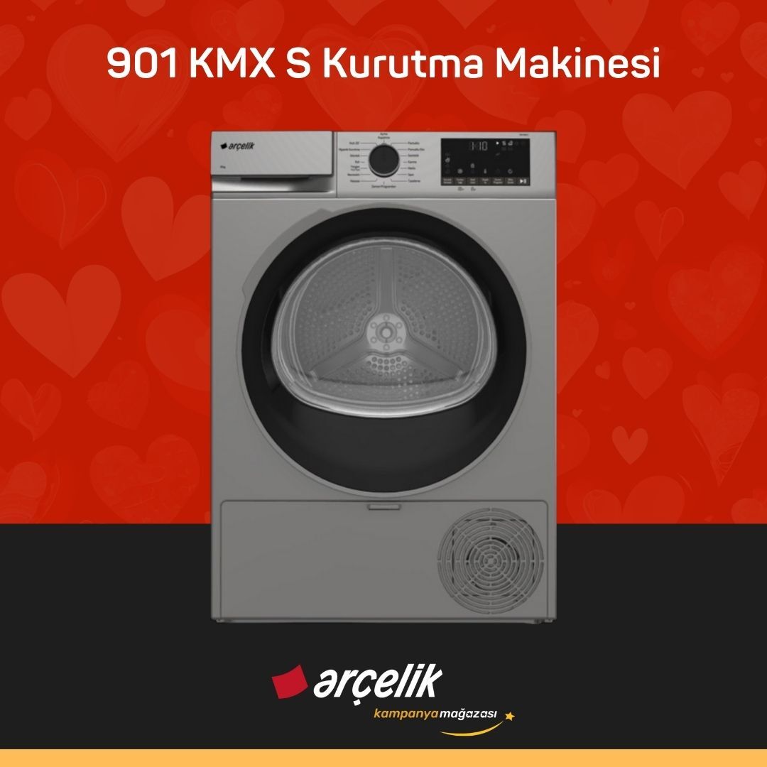ARÇELİK 901 KMX S Kurutma Makinesi