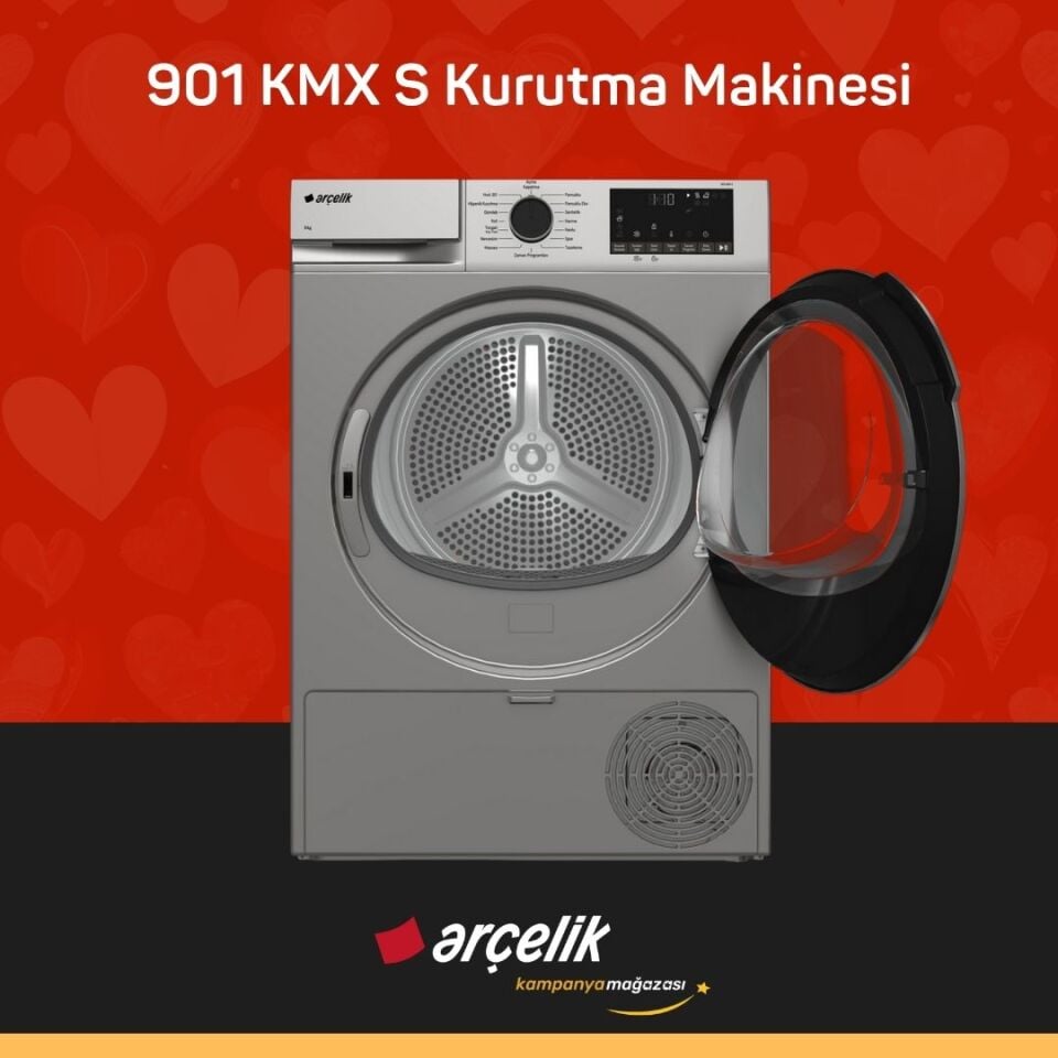 ARÇELİK 901 KMX S Kurutma Makinesi