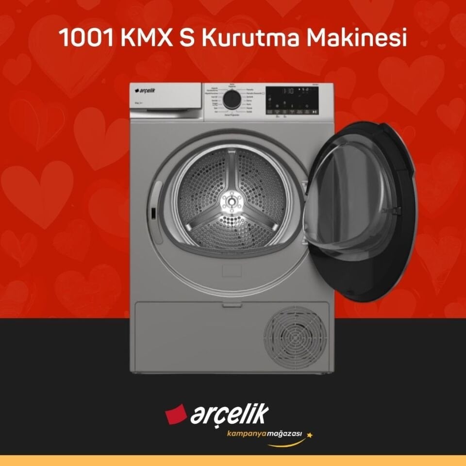 ARÇELİK 1001 KMX S Kurutma Makinesi