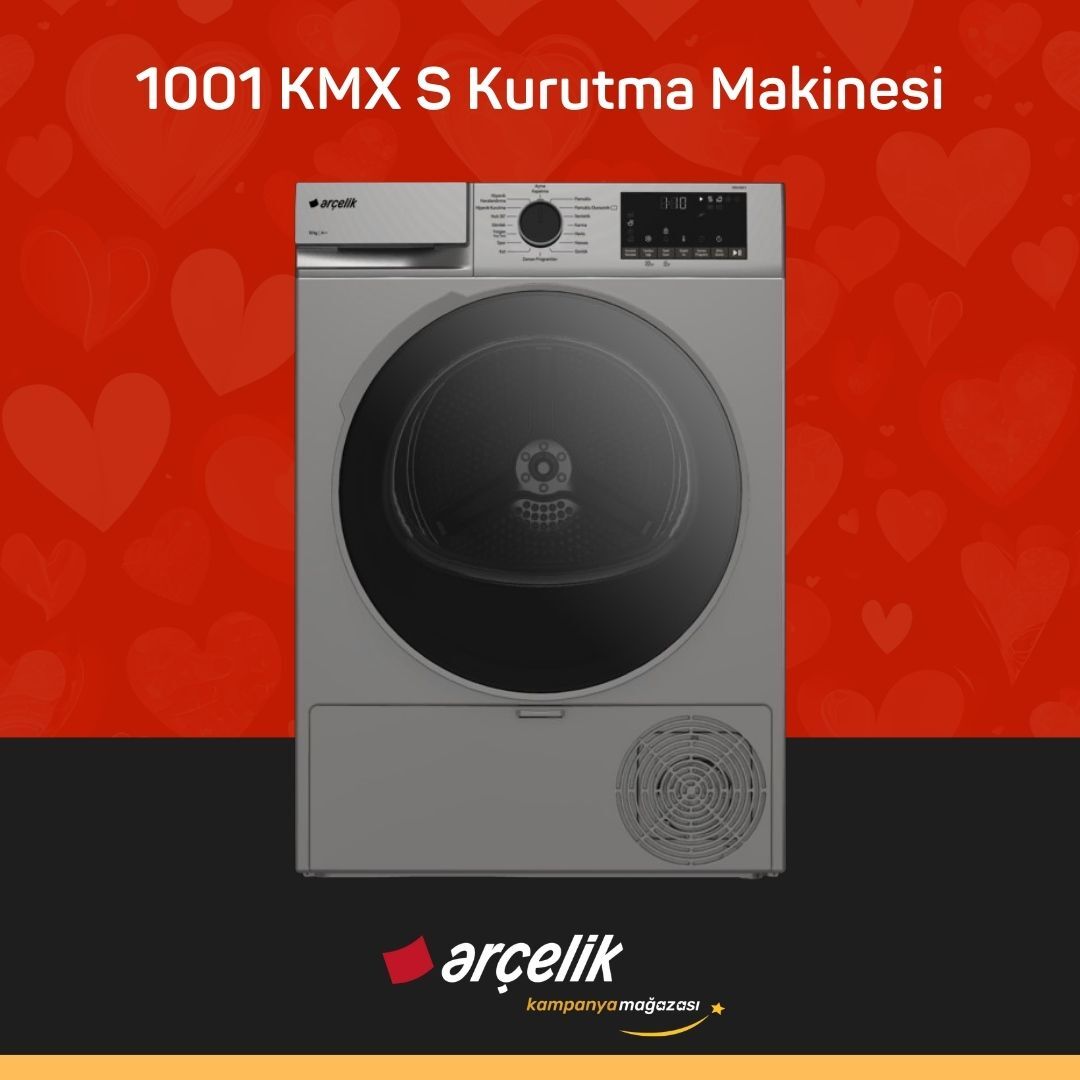 ARÇELİK 1001 KMX S Kurutma Makinesi