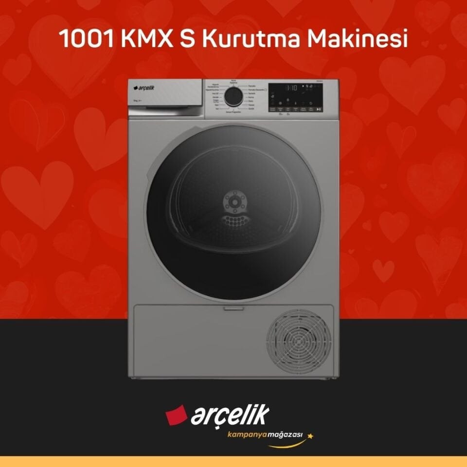 ARÇELİK 1001 KMX S Kurutma Makinesi