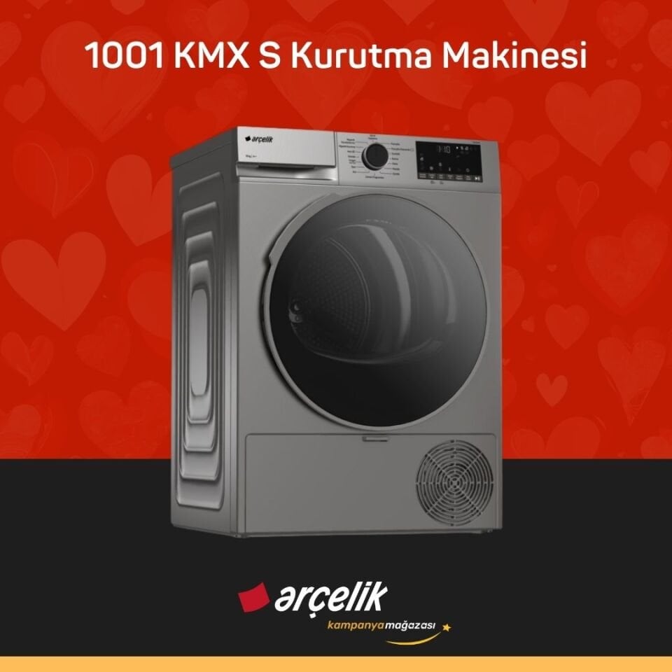 ARÇELİK 1001 KMX S Kurutma Makinesi