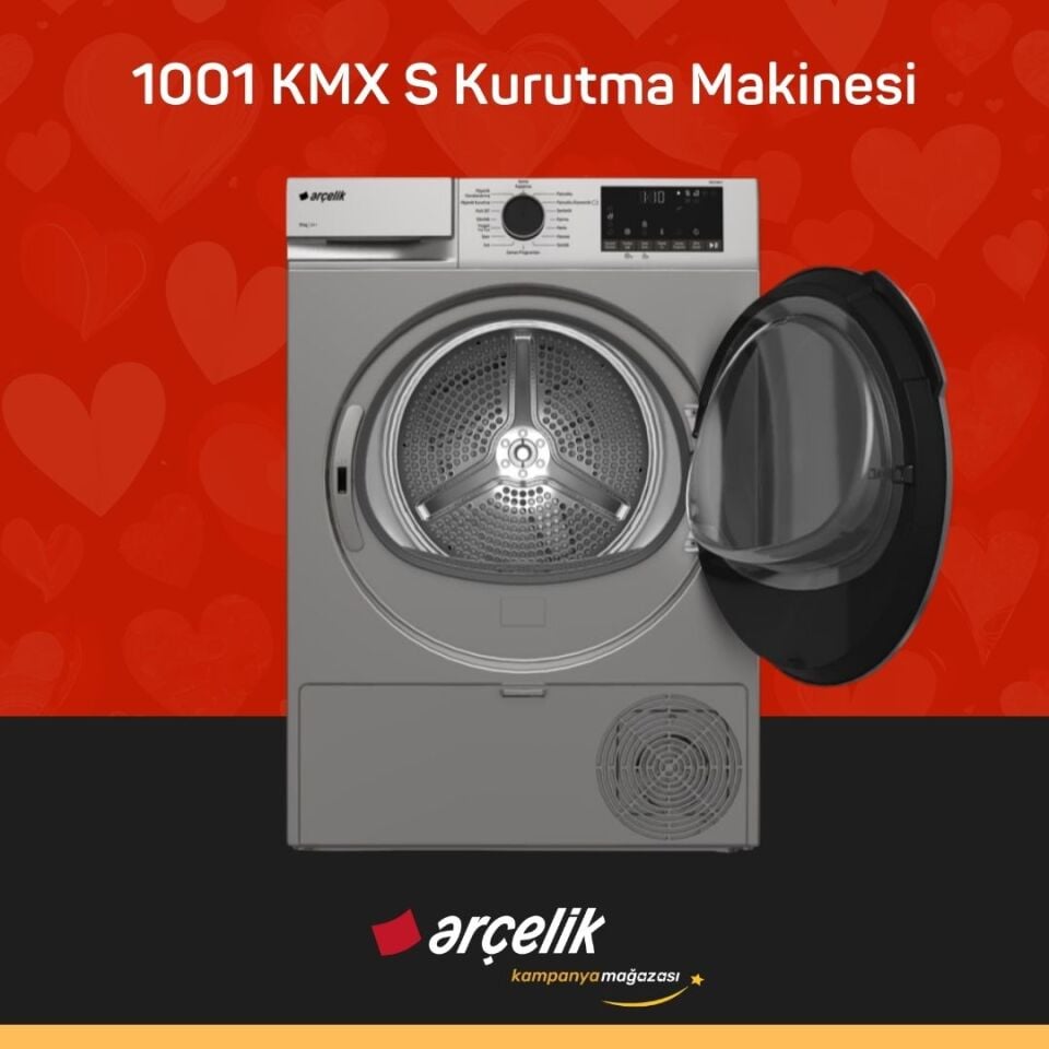 ARÇELİK 1001 KMX S Kurutma Makinesi