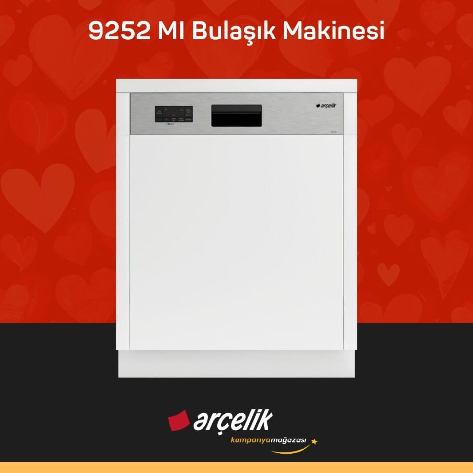 ARÇELİK 9252 MI Bulaşık Makinesi