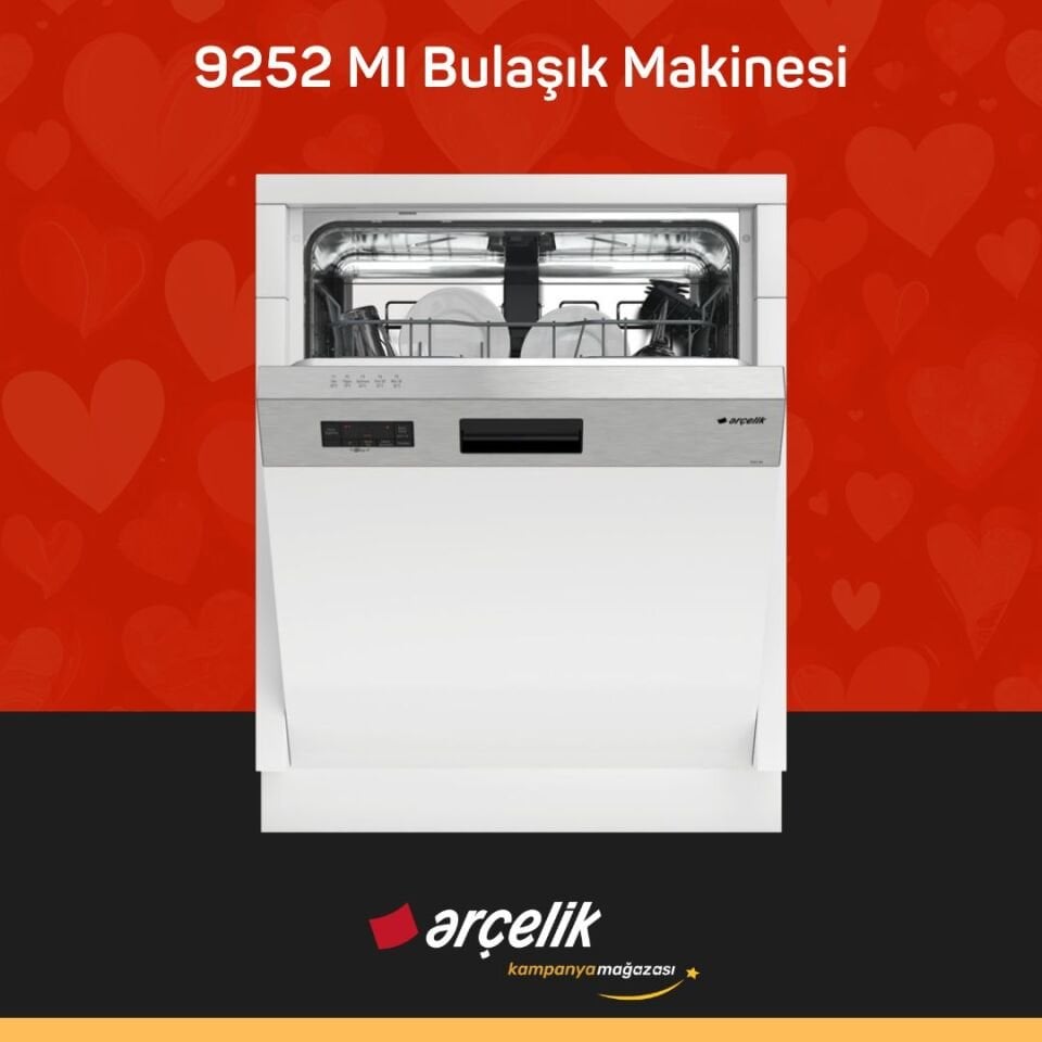ARÇELİK 9252 MI Bulaşık Makinesi
