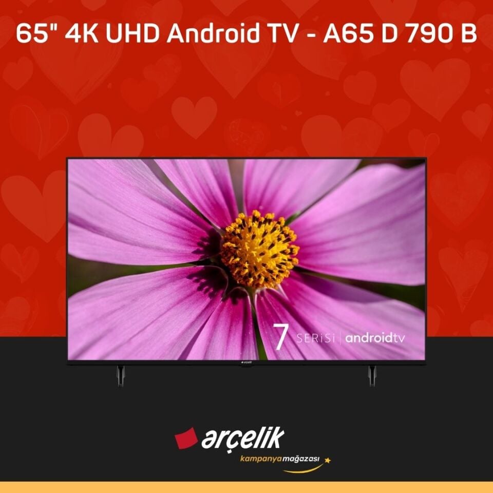 ARÇELİK 65'' 4K UHD Android TV - A65 D 790 B